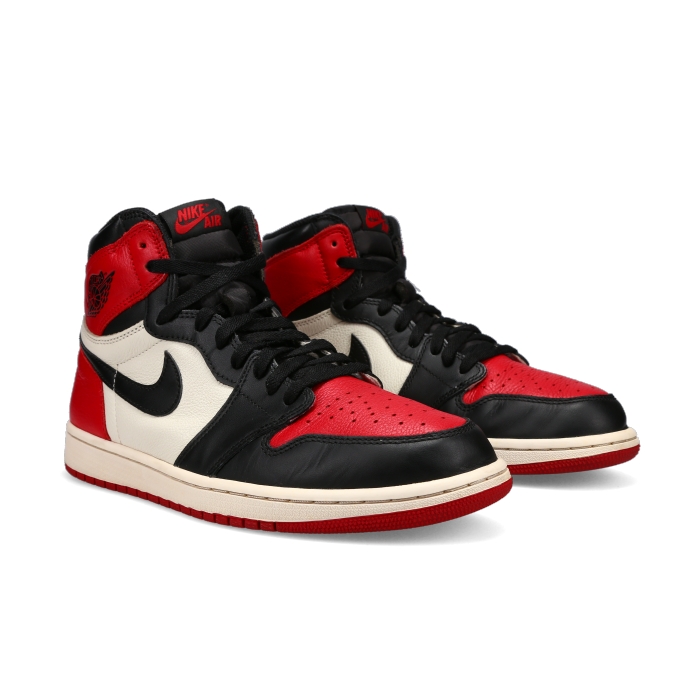 Jordan 1 Retro High OG 'Bred Toe' - Front View