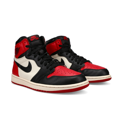 Jordan 1 Retro High OG 'Bred Toe' - Front View