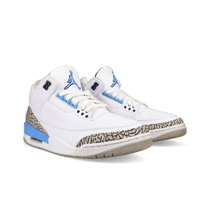 Jordan 3 Retro 'UNC' - Front View