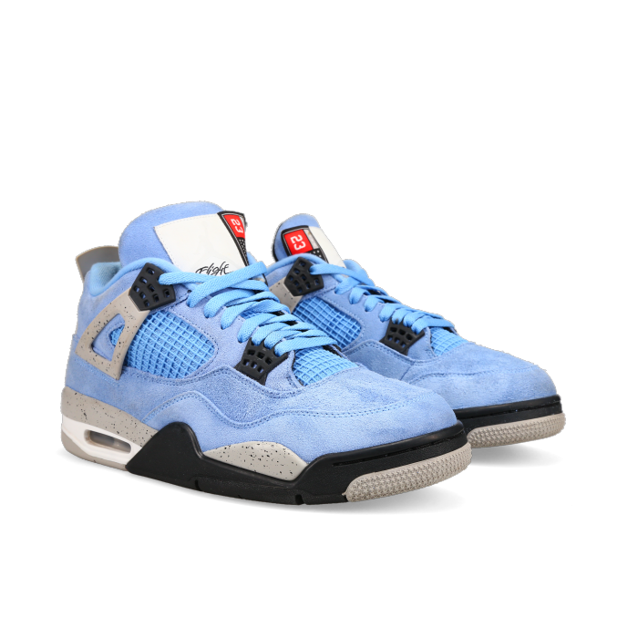 Jordan 4 Retro 'University Blue' - Front View