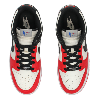 NBA X Nike Dunk Low EMB '75th Anniversary-Bulls' - Side View