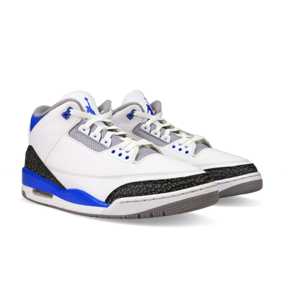 Jordan 3 Retro 'Racer Blue' - Front View