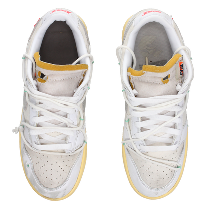 Off-White X Nike Dunk Low 'Lot 01 Of 50' - Side View