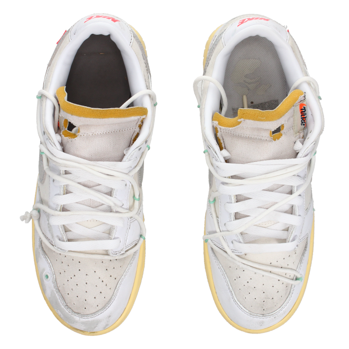 Off-White X Nike Dunk Low 'Lot 01 Of 50' - Side View