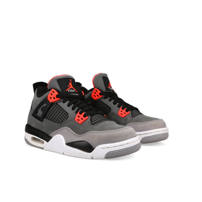 Jordan 4 Retro 'Infrared' (GS) - Front View