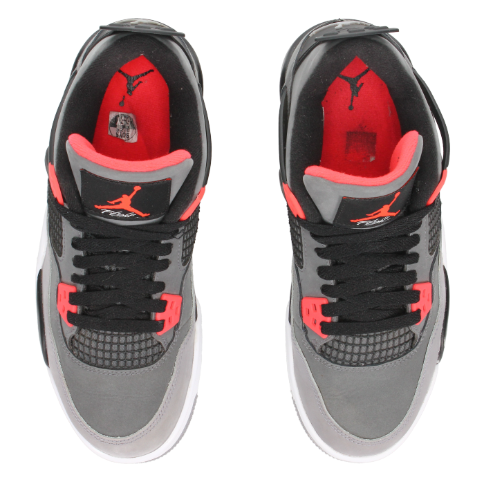 Jordan 4 Retro 'Infrared' (GS) - Side View