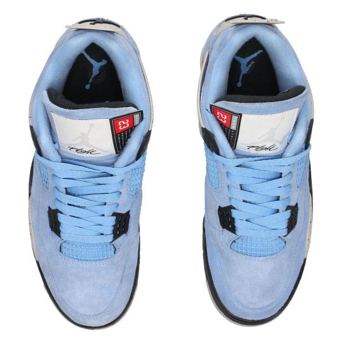 Jordan 4 Retro 'University Blue' - Side View