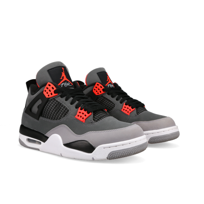 Jordan 4 Retro 'Infrared' - Front View