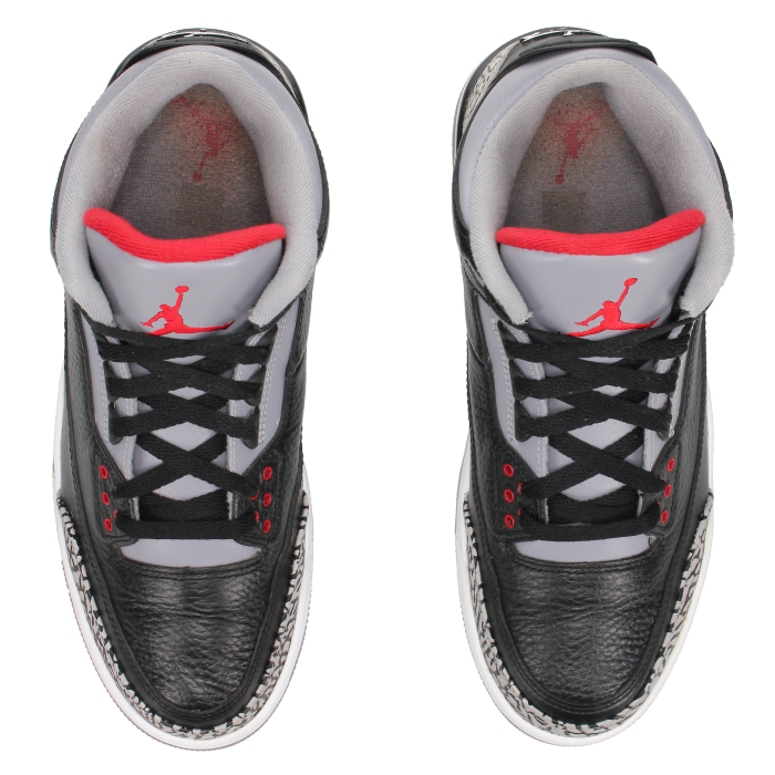 Jordan 3 Retro ' Black Cement' 2011 - Side View