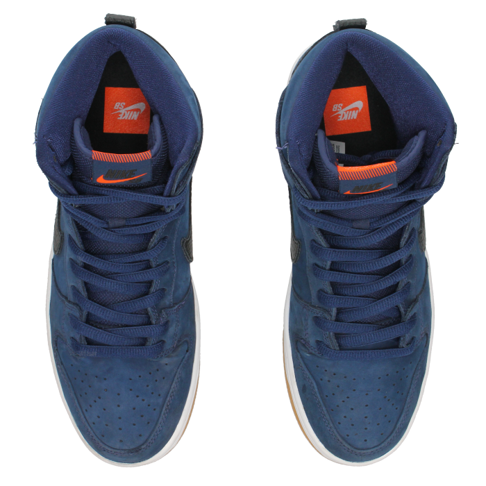 Nike Dunk High Pro ISO SB Orange Label 'Midnight Navy' - Side View