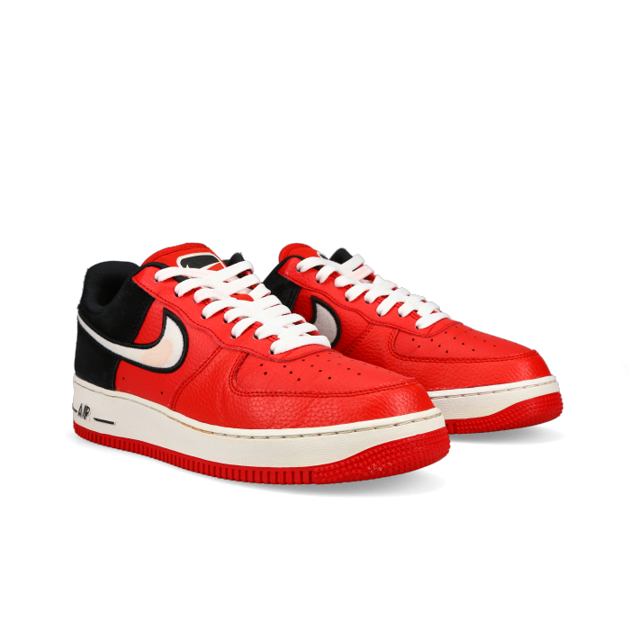 Nike Air Force 1 Low 'Red Black' - Front View