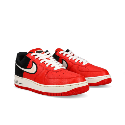 Nike Air Force 1 Low 'Red Black' - Front View