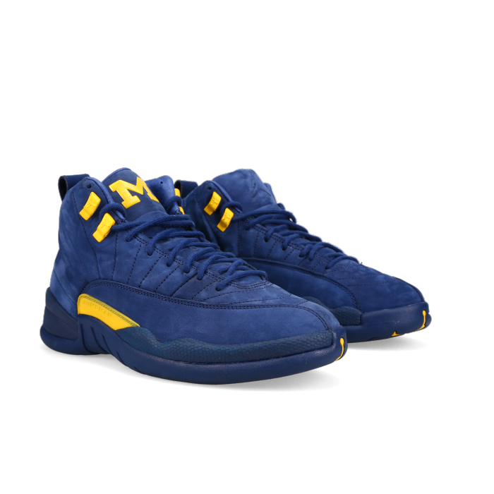 Jordan 12 Retro 'Michigan' - Front View