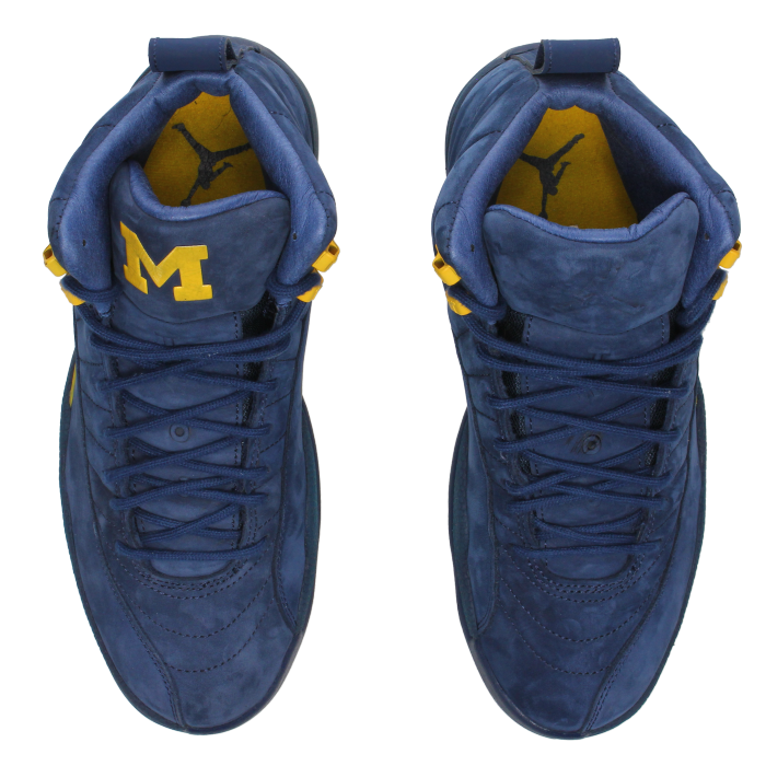 Jordan 12 Retro 'Michigan' - Side View