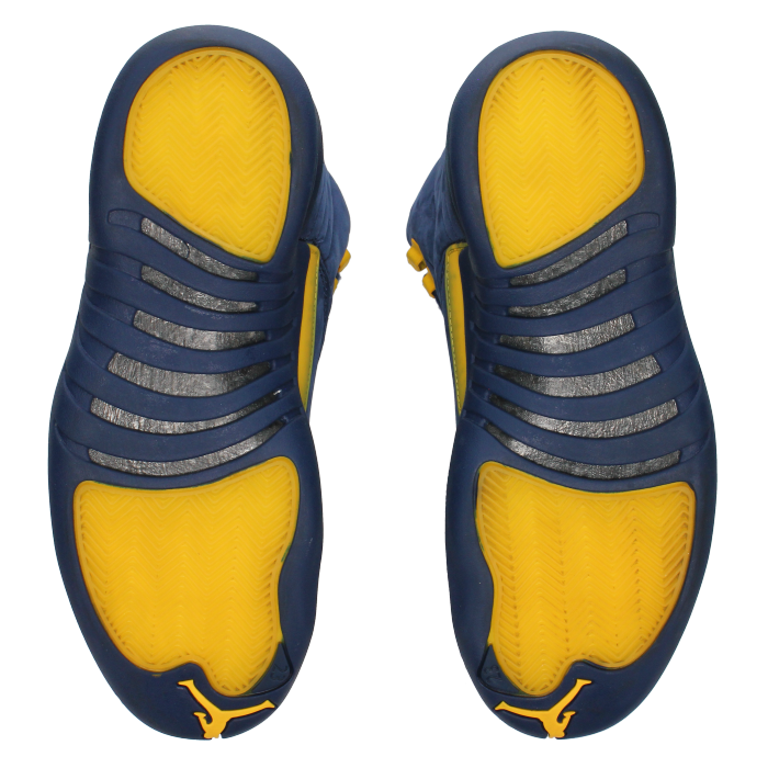 Jordan 12 Retro 'Michigan' - Back View