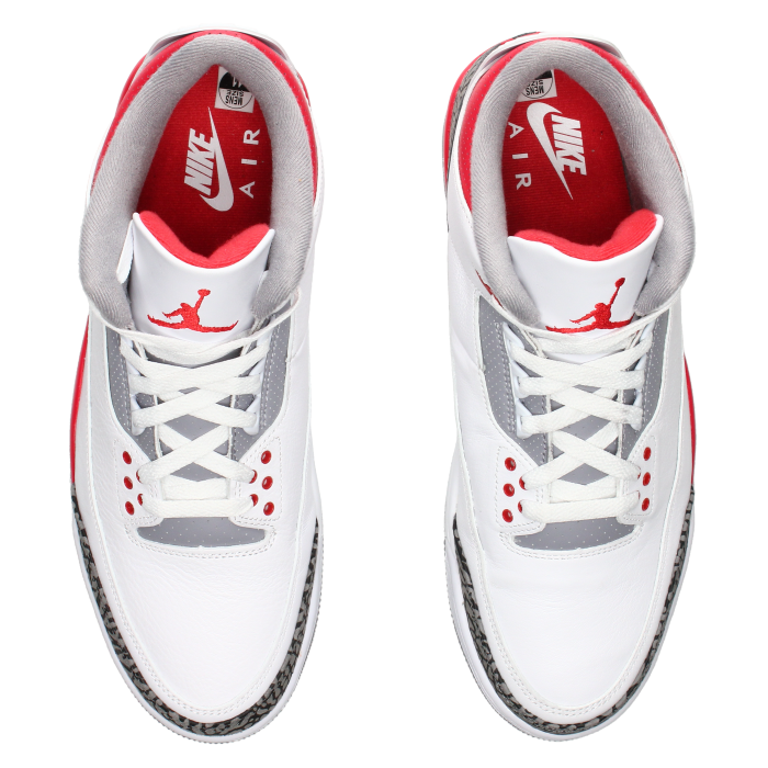 Jordan 3 Retro 'Fire Red' 2022 - Side View