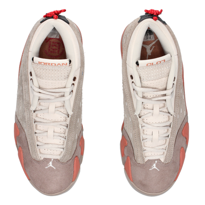 CLOT X Jordan 14 Retro Low 'Terracotta' - Side View