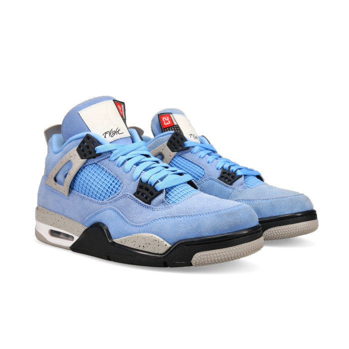 Jordan 4 Retro 'University Blue' - Front View