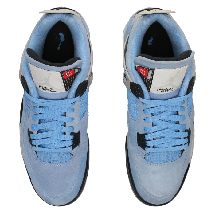 Jordan 4 Retro 'University Blue' - Side View