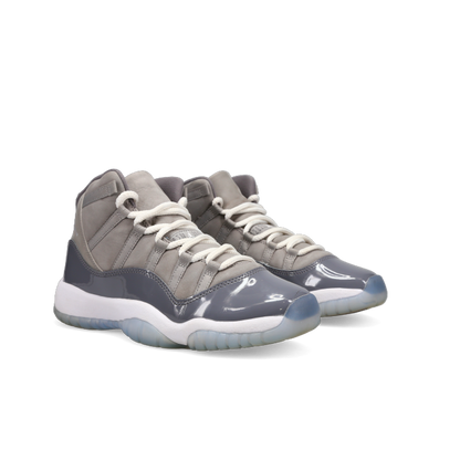 Jordan 11 Retro 'Cool Grey' 2021 (GS) - Front View