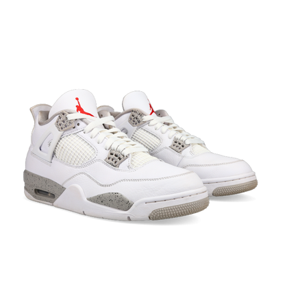 Jordan 4 Retro 'White Oreo' - Front View