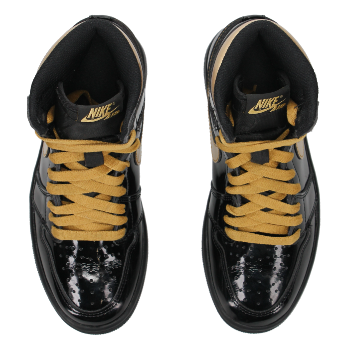 Jordan 1 Retro High OG 'Black Metallic Gold' - Side View