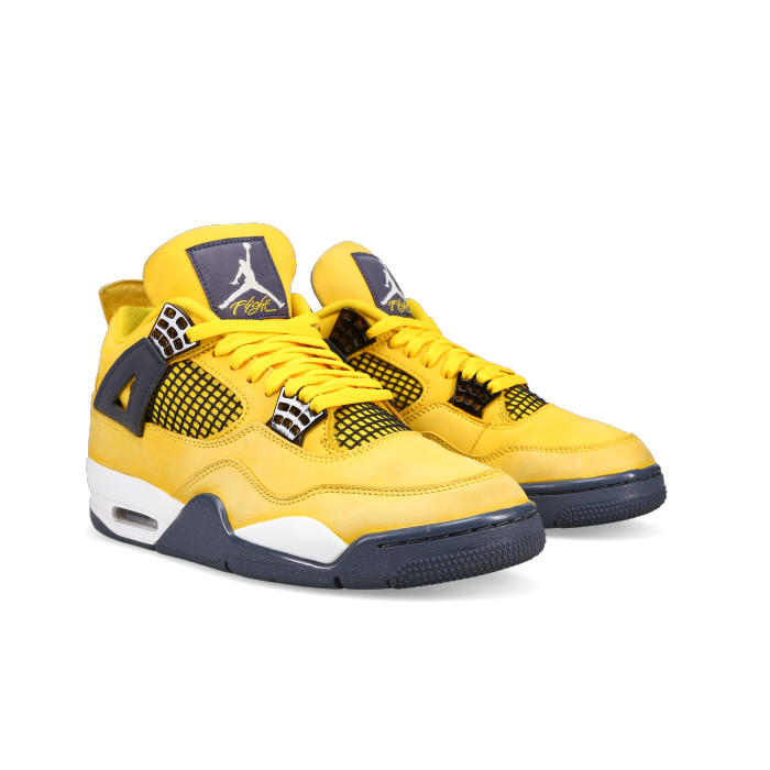 Jordan 4 Retro 'Lightning' 2021 - Front View