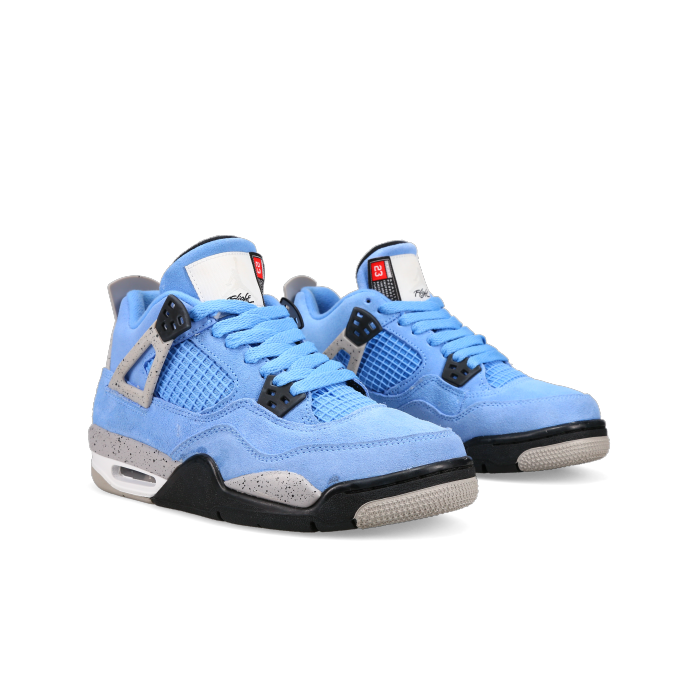 Jordan 4 Retro 'University Blue' (GS) - Front View