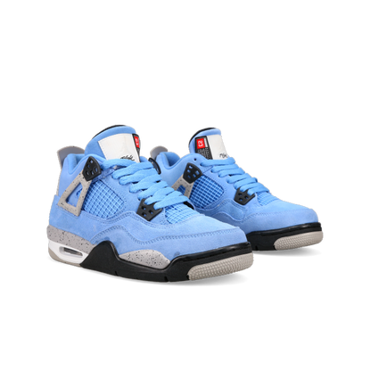 Jordan 4 Retro 'University Blue' (GS) - Front View