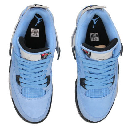 Jordan 4 Retro 'University Blue' (GS) - Side View