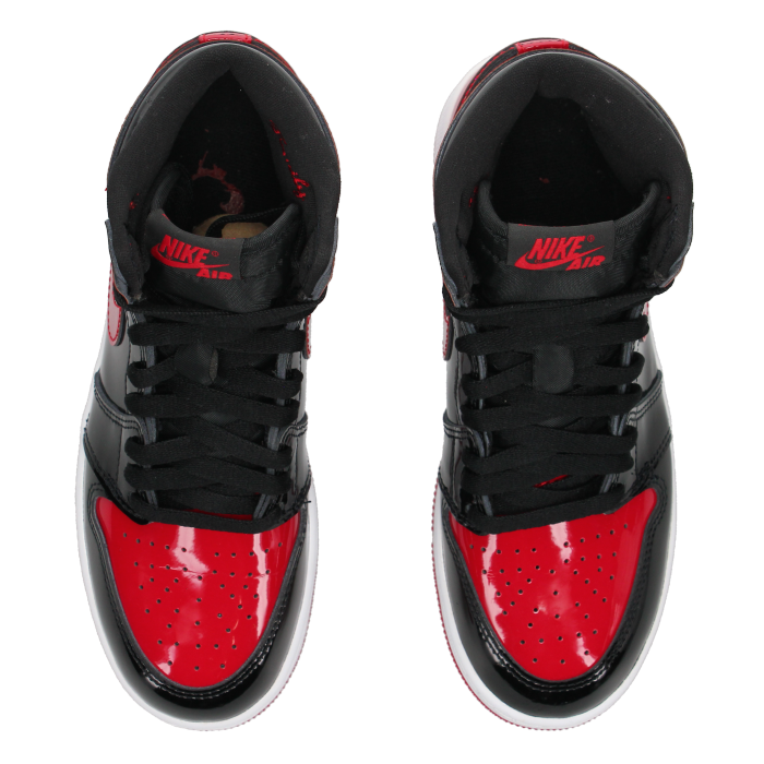 Jordan 1 Retro High OG 'Patent Bred' (GS) - Side View