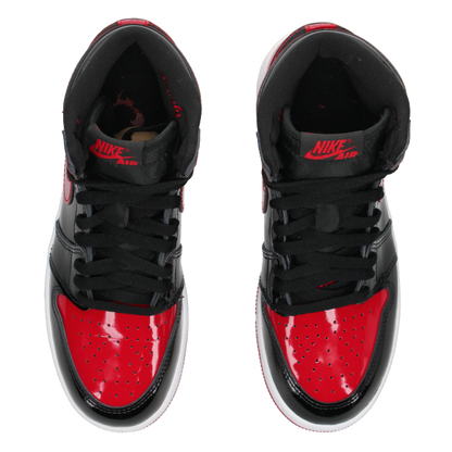 Jordan 1 Retro High OG 'Patent Bred' (GS) - Side View