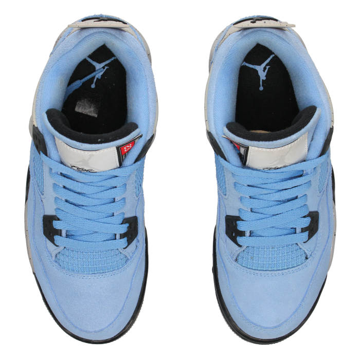 Jordan 4 Retro 'University Blue' (GS) - Side View