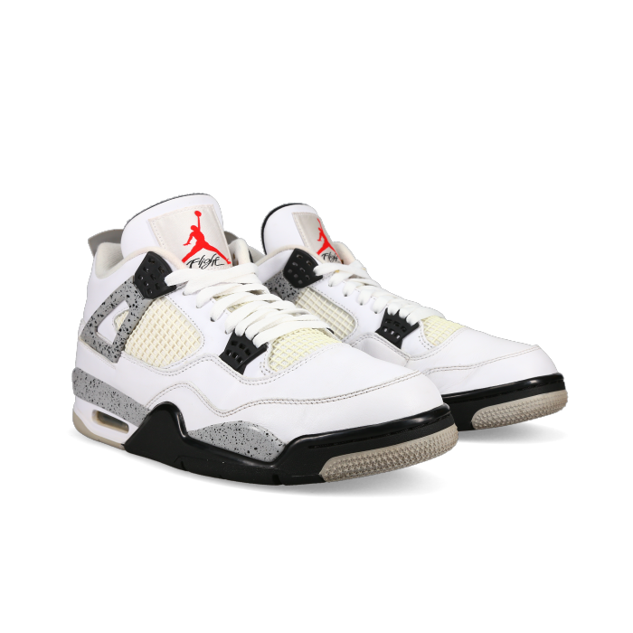 Jordan 4 Retro 'White Cement' 2016 - Front View