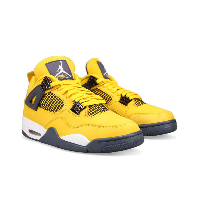 Jordan 4 Retro 'Lightning' 2021 - Front View