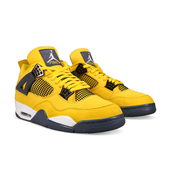 Jordan 4 Retro 'Lightning' 2021 - Front View