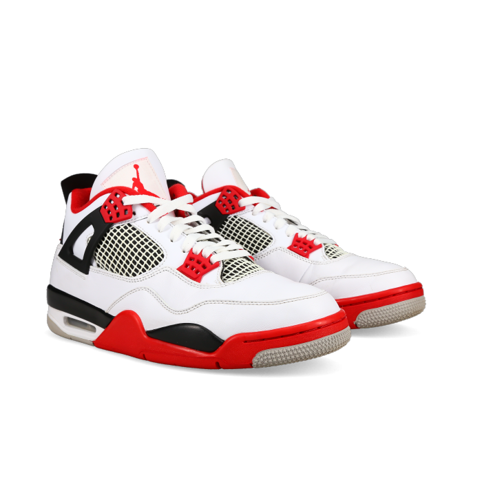 Jordan 4 Retro OG 'Fire Red' 2020 - Front View