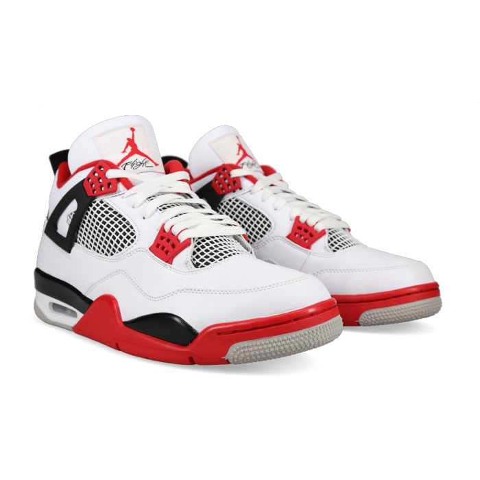 Jordan 4 Retro OG 'Fire Red' 2020 - Front View