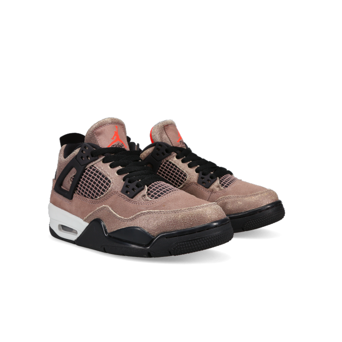 Jordan 4 Retro 'Taupe Haze' (GS) - Front View