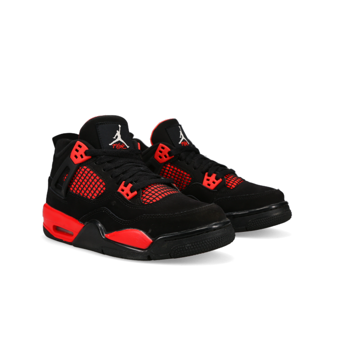 Jordan 4 Retro 'Red Thunder' (GS) - Front View