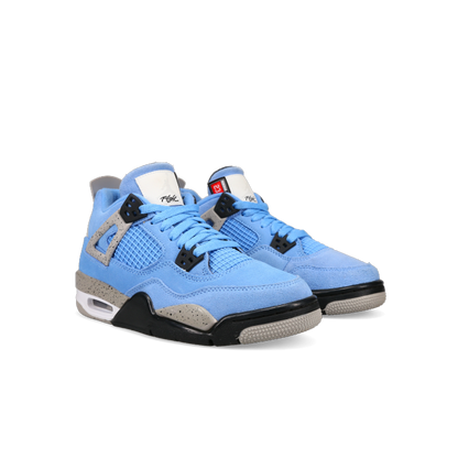 Jordan 4 Retro 'University Blue' (GS) - Front View