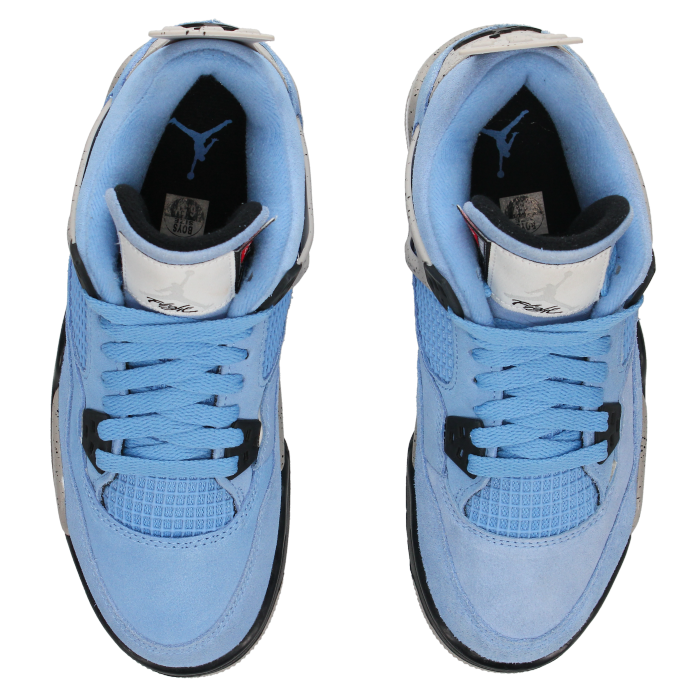 Jordan 4 Retro 'University Blue' (GS) - Side View