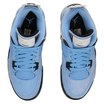 Jordan 4 Retro 'University Blue' (GS) - Side View