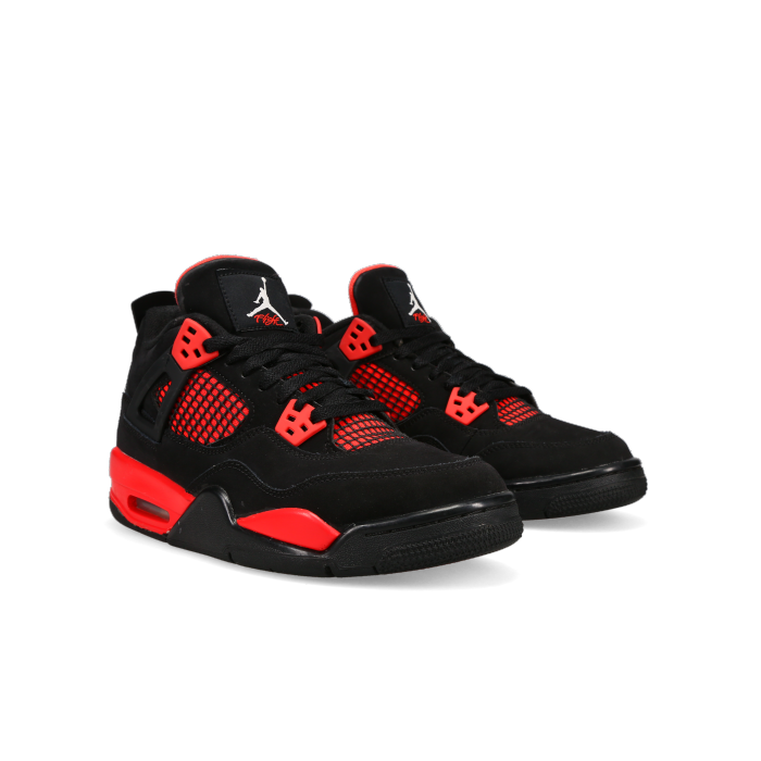 Jordan 4 Retro 'Red Thunder' (GS) - Front View