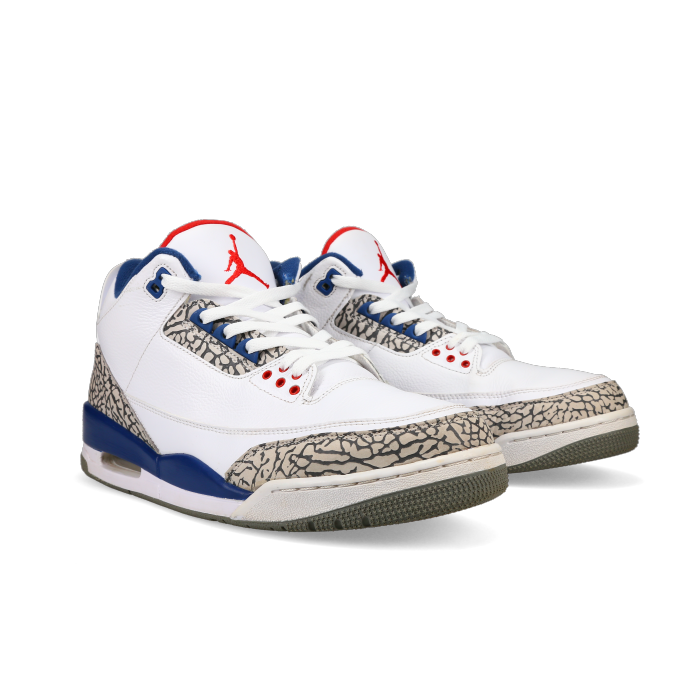 Jordan 3 Retro 'True Blue' - Front View