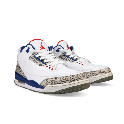 Jordan 3 Retro 'True Blue' - Front View