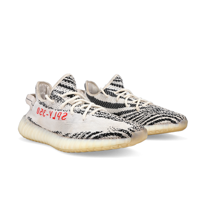 Adidas Yeezy Boost 350 V2 'Zebra' - Front View