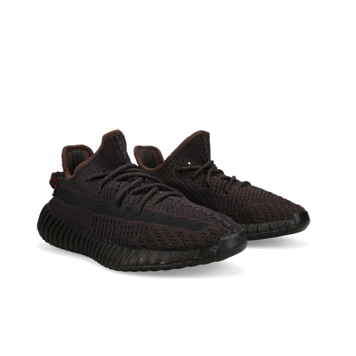 Adidas Yeezy Boost 350 V2 'Black Non-Reflective' - Front View