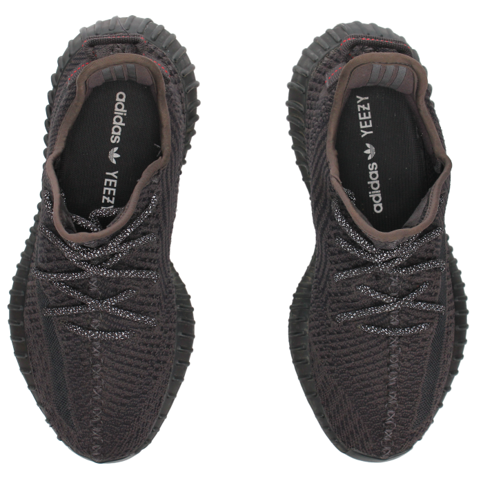 Adidas Yeezy Boost 350 V2 'Black Non-Reflective' - Side View