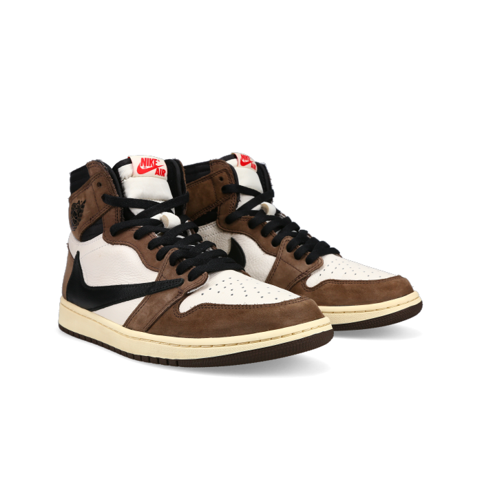 Travis Scott X Jordan 1 Retro High OG 'Mocha' - Front View